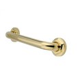 Furnorama Metropolitan 12 in. Grab Bar  Polished Brass FU87833